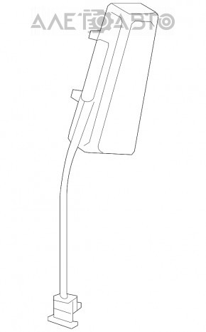 Left seat airbag for Lexus GS350 08-11