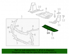 Front Bumper Guard Honda CRZ 11-16