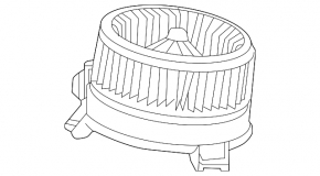 Honda Civic 11-15 Civic Hybrid Heater Fan Motor