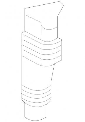 Lexus IS250 14-20 Engine Computer Housing Air Duct