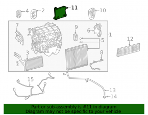 TEMPERATURE HEATER BLOWER MOTOR MODULE Toyota Sienna 21-25