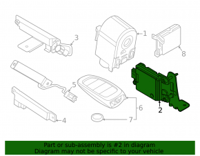 Keyless Control Unit Hyundai Sonata 20-22 without Digital Key