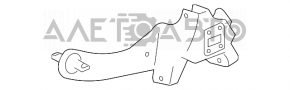 Rear right axle Ford Focus usa 08-11 with lever