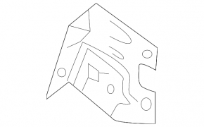 Front Right Fender Bracket Ford Explorer 11-19