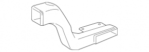 Battery air duct Lexus GS450h 07-11 No. 6