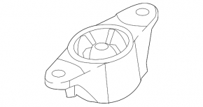 Rear left shock absorber support Mazda CX-9 19-23