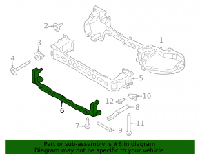 Lower TV bar Ford Transit Connect MK2 19-23
