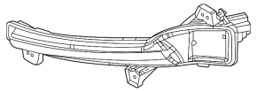 Left Daytime Running Light (DRL) Mazda CX-50 23-26