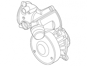 Water pump BMW 2 G87 22-25 M2 S58