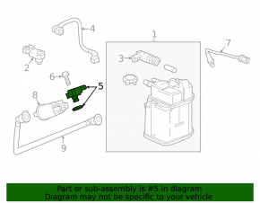 Map Sensor Chevrolet Volt 16-19