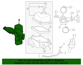 Lexus RX350 16-22 Air Intake