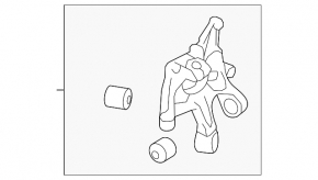 Rear right axle Subaru Impreza WRX GH 09-11 2.5T