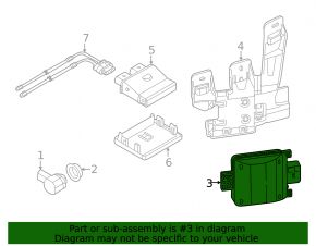 Right blind spot sensor for VW Jetta 2024-2026