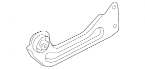 Rear left control arm pad for Polestar 2 21- spring