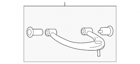 Upper control arm front left Lexus GX470 03-09