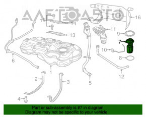 Fuel pump petrol pump Jeep Renegade 15-21