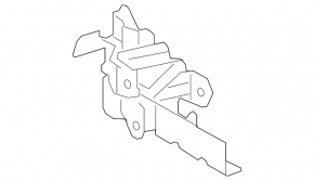 Hood lock Toyota C-HR 18-23 Turkey built