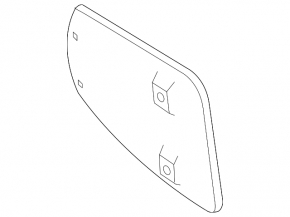 Subaru b9 Tribeca fuel filler door