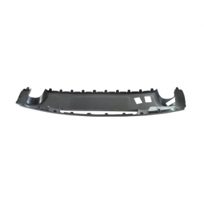 Rear bumper trim lower Jeep Cherokee KL 14-18 for 2 pipes, structure, Trailhawk