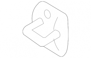 Front right door lock bracket Subaru b9 Tribeca