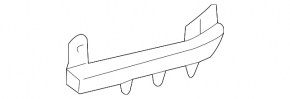Lower left window molding Lexus GX470 03-09