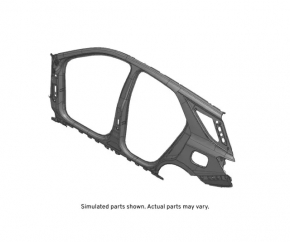 Quarter wing rear left Chevrolet Equinox 18-