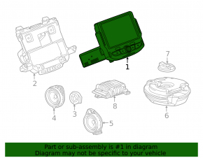 Chevrolet Trax Radio Tape Recorder 19-20