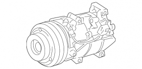 Air conditioning compressor Toyota Camry v40 hybrid