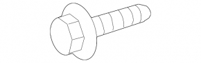 Crankshaft Pulley Bolt Toyota Prius 50 16 2ZR-FXE