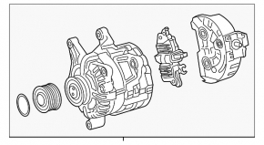 Generator Mercedes H247 GLA 20-23 M260 200A