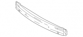 Front Bumper Reinforcement Ford Flex 09-19