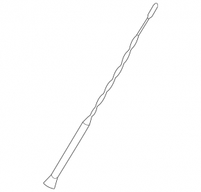 Antenna rod Ford Escape MK3 13-