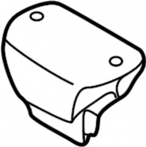 Nissan Pathfinder 22-25 3.5" Rear Engine Mount