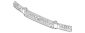 Front Bumper Absorber Volkswagen ID.4 21-23