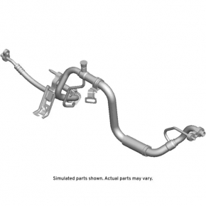Air conditioning hose compressor-heater second Cadillac ATS 13-19 2.0T 2.5 without caps