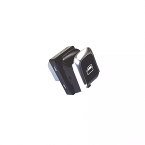 Rear right window lift control Audi Q3 8U 15-18 chrome