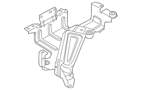 Inverter bracket VW Jetta 13-14 USA hybrid