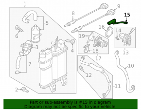 Air pump bracket VW Passat 20-22 Used