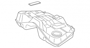Fuel tank Lexus IS250 IS350 06-13
