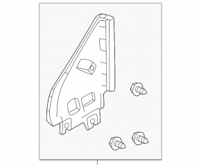 Side Mirror Cap Front Left Nissan Rogue 21-23 US built