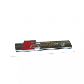 Emblem inscription S line Audi A4 B8 13-16 rest sedan