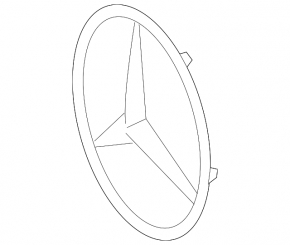 Mercedes A-Class V177 19-22 grille emblem