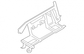 Battery mount VVB right Ford Fusion mk5 13-20 hybrid, plug-in