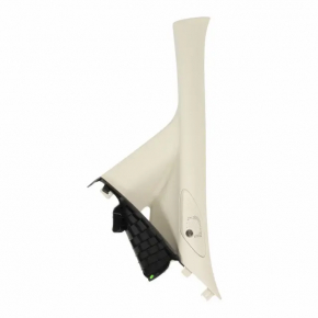 Front pillar trim left Ford Ecosport 18-22 under tweeter, Bang & Olufsen, gray with black