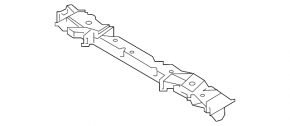 Lincoln MKC 19-19 Front Bumper Center Upper Mount