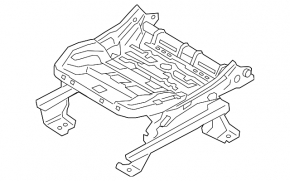 Ford Escape MK4 20-26 driver's seat longitudinal adjustment motor with bracket, without frame