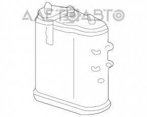 Canister with carbon absorber naked Mercedes W211