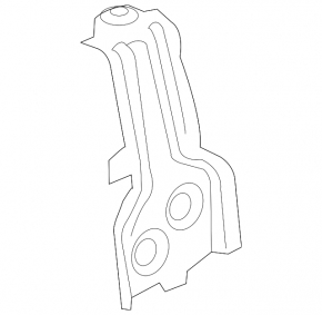 Wing bracket right upper BMW X3 G01 18- central