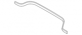 Mini Cooper F56 3d 14- wiper pan seal