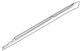 Right threshold BMW 8 G15 G16 20-25 M package